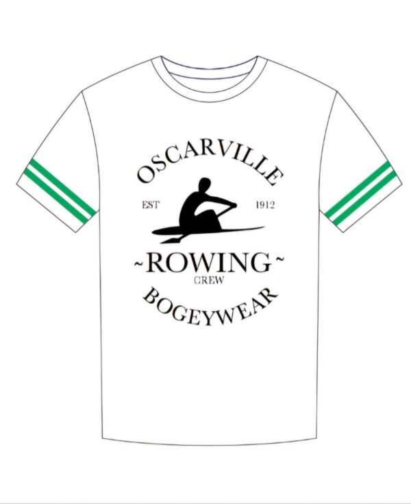 White & Green Oscarville T-Shirt