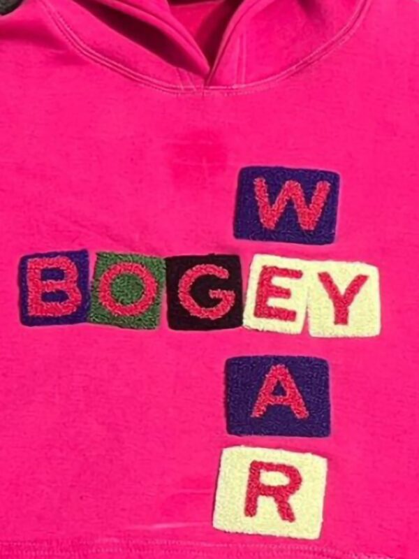 Unisex-Premium Heavy Hoodie with Chanelle Letters - Image 2