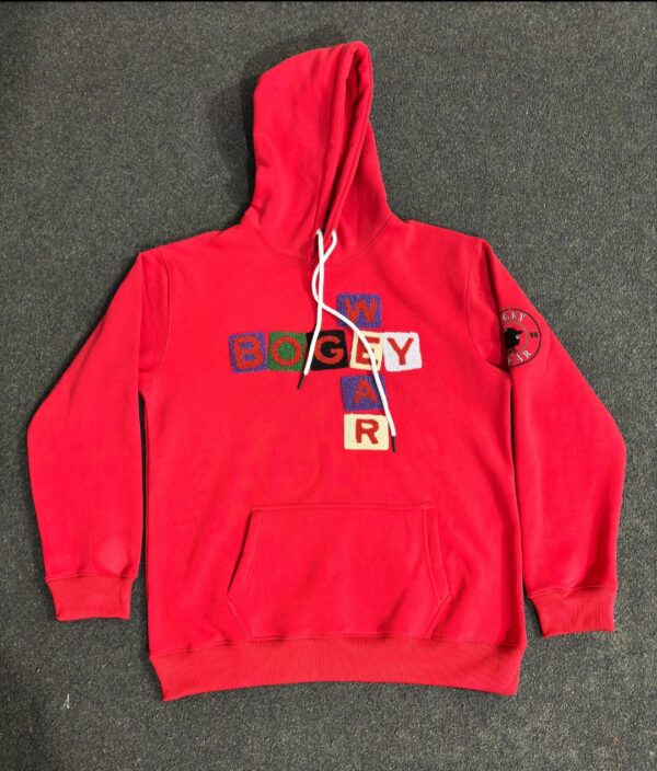 Unisex-Premium Heavy Hoodie with Chanelle Letters - Image 12