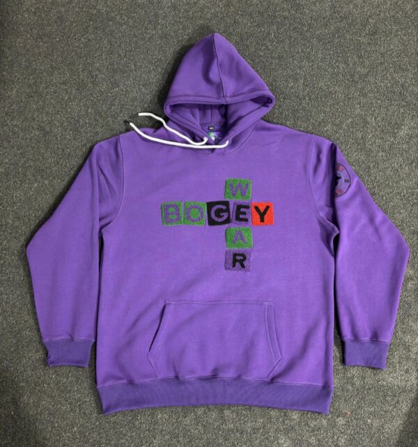 Unisex-Premium Heavy Hoodie with Chanelle Letters - Image 5