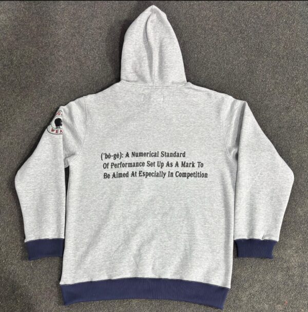 Unisex-Premium Heavy Hoodie with Chanelle Letters - Image 8