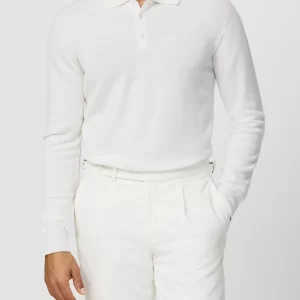 k10188 zb off white extra fine merino polo