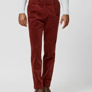 6033 rust orange corduroy